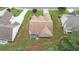 Aerial view of a house with large manicured lawn at 4434 Austin Hills Dr, Suwanee, GA 30024
