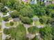 Aerial view of homes nestled in a neighborhood full of mature trees at 5760 Windermere Ct, Lithonia, GA 30038