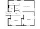 Second floor plan displaying bedrooms, walk-in closet, bathrooms, and hall at 5760 Windermere Ct, Lithonia, GA 30038