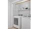 Laundry room with white washer and dryer at 19 Quail Hollow Ct, Dallas, GA 30157