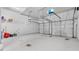 Spacious garage with two garage doors and ample storage for vehicles at 2013 Chesley Dr, Austell, GA 30106