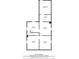 Basement floor plan featuring exercise room and two storage rooms at 428 Hulseytown Rd, Dallas, GA 30157