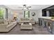 Inviting living room featuring neutral tones, hardwood floors, and comfortable seating for relaxation and enjoyment at 428 Hulseytown Rd, Dallas, GA 30157
