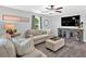 Comfortable living room with neutral tones, modern decor, and a relaxing atmosphere for Gathering and guests at 428 Hulseytown Rd, Dallas, GA 30157