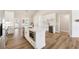 Modern kitchen with stainless steel appliances, a kitchen island, and sleek cabinetry at 2080 Cactus Ln, Cumming, GA 30040