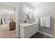 Ensuite bathroom with modern fixtures and plenty of counter space at 2277 Peachtree Ne Rd # 302, Atlanta, GA 30309
