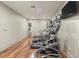 The fitness center features treadmills, elliptical machines, and a wall-mounted TV at 2277 Peachtree Ne Rd # 302, Atlanta, GA 30309