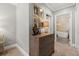 Hallway leads to a bathroom with soaking tub at 2277 Peachtree Ne Rd # 302, Atlanta, GA 30309
