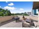 Spacious outdoor patio with city skyline views and comfortable seating at 2277 Peachtree Ne Rd # 302, Atlanta, GA 30309