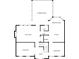 Layout of the first-floor featuring a large kitchen, Gathering room, screened porch, dining room and living room at 5804 Fairwood Nw Cir, Acworth, GA 30101