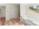 Bathroom with a soaking tub and separate shower at 1980 Heatherton Rd, Dacula, GA 30019