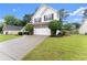 Lovely two-story home with a manicured lawn, a two-car garage, and a long driveway, ideal for curb appeal at 1980 Heatherton Rd, Dacula, GA 30019
