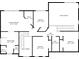 Second floor plan shows primary bedroom and bedrooms with dimensions and closets at 11260 Havenwood Dr, Johns Creek, GA 30097