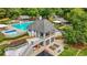 Enjoy the community pool with a splash pad and lounge area near the clubhouse and picnic tables at 11260 Havenwood Dr, Johns Creek, GA 30097