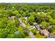 An aerial shot showcases a leafy neighborhood with houses, trees, and vibrant greenery stretching to the skyline at 1770 Rockland Se Dr, Atlanta, GA 30316