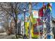 Colorful street view with graffiti art on the building exterior and street signs under a blue sky at 1770 Rockland Se Dr, Atlanta, GA 30316