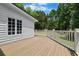 Expansive deck providing generous space for relaxation and outdoor enjoyment at 2820 Channing Way, Cumming, GA 30040
