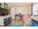 Inviting bedroom with cheerful decor, wood floors, and natural light, creating a pleasant and comfortable atmosphere at 365 Winding River Dr # E, Atlanta, GA 30350