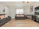 Bright living room featuring stylish wood floors and a modern color palette, perfect for relaxation at 365 Winding River Dr # E, Atlanta, GA 30350