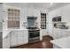 Bright kitchen with white cabinets, stainless steel appliances, and a window with natural light at 124 Lafayette Ne Dr # 4, Atlanta, GA 30309