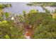 Overhead view of a wooded lot with potential for a custom home near a peaceful lake at 48 Paschal St, Temple, GA 30179