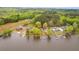 Picturesque aerial shot of waterfront homes with private docks along a serene lake at 48 Paschal St, Temple, GA 30179