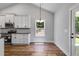 Modern kitchen featuring stainless steel appliances, granite countertops and ample cabinet space at 48 Paschal St, Temple, GA 30179