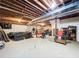 Unfinished basement providing ample storage and utility space at 4812 Shallow Creek Nw Dr, Kennesaw, GA 30144