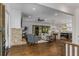 An inviting open-concept living room that flows seamlessly into the kitchen and dining area at 1461 Bubbling Creek Ne Rd, Brookhaven, GA 30319