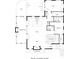 Detailed main floor plan showcasing the layout of the living spaces, kitchen, and outdoor deck at 1461 Bubbling Creek Ne Rd, Brookhaven, GA 30319