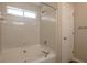 Relaxing bathroom with a soaking tub and tiled shower surround at 3984 Oak Glenn Dr, Duluth, GA 30096