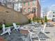 Community firepit area with comfortable seating, ideal for outdoor gatherings at 401 Burton Dr, Alpharetta, GA 30009