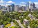 Attractive city view with lush trees and landscaping, along with modern buildings and roadways at 893 Piedmont Ne Ave # 3, Atlanta, GA 30309