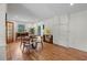 Bright dining area with hardwood floors and natural lighting at 3449 Parkview Dr, Atlanta, GA 30337