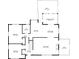 Main floor plan shows kitchen, dining area, living room, two bedrooms, two decks, screened porch and foyer at 3449 Parkview Dr, Atlanta, GA 30337
