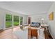Bright living room featuring hardwood floors, large windows, and a comfortable seating arrangement at 3449 Parkview Dr, Atlanta, GA 30337