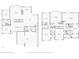 Detailed floor plan of a two-story home, showcasing layout of rooms and dimensions on both floors at 4105 Woodwind Dr, Cumming, GA 30028