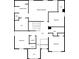 Upstairs floor plan featuring primary bedroom, multiple bedrooms, and loft area at 2239 Noelle Pl, Powder Springs, GA 30127