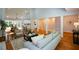 Spacious open-concept living room with hardwood floors, high ceilings and great natural light at 871 Cowan Se Rd, Conyers, GA 30094