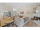 Bright living room with hardwood floors, fireplace and lots of natural light at 1865 Morgans Run Trl, Buford, GA 30519