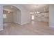 Spacious living space showcasing an open floor plan and modern finishes, including kitchen and entry at 48 Beaver Pt, Villa Rica, GA 30180