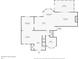 Detailed first-floor plan showcasing the layout of the living room, kitchen, dining room, and Gathering room at 340 Chandler Ct, Sugar Hill, GA 30518