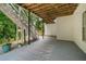 Spacious outdoor patio area with white stairs, leading to a well-maintained yard, perfect for entertaining at 340 Chandler Ct, Sugar Hill, GA 30518