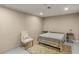 Bedroom featuring neutral walls, modern décor, and comfortable sleeping quarters at 6 Water View Dr, Stockbridge, GA 30281