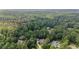 Overhead view of a luxury home nestled among trees, showcasing the estate's expansive and private setting at 585 Old Cobblestone Dr, Atlanta, GA 30350