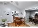 Cozy breakfast nook with a wooden table and chairs, next to the kitchen at 1379 Branchwood Dr, Snellville, GA 30078