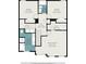 Detailed floorplan of a two-story home, showing bedroom, bathroom, hall, and walk in closet dimensions at 5292 Windfield Glen Nw Ct, Lilburn, GA 30047