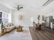 Living room featuring open layout, natural light, and an adjacent dining area at 3100 Mount Gilead Sw Rd, Atlanta, GA 30311