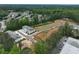 New townhome community shows street layout and surrounding neighborhood at 436 Carrera Ln, Acworth, GA 30102
