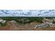 A panoramic aerial view of townhome development in a wooded setting at 436 Carrera Ln, Acworth, GA 30102